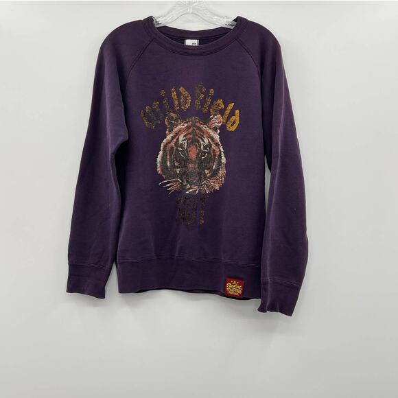 RNA Royal Purple Tiger Crew Neck Small - Picture 1 of 5